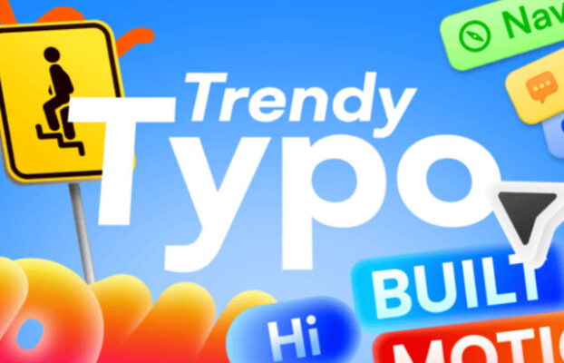 Videohive Trendy Typo | MOGRT
