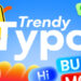 Videohive Trendy Typo | MOGRT