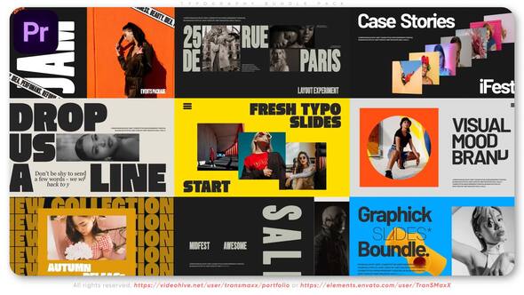 VideoHive Typography Bundle Pack