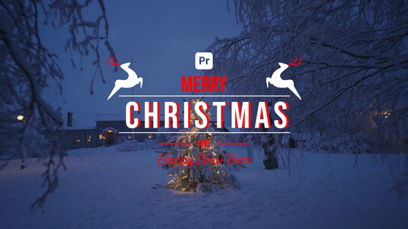 VideoHive Typography Xmas for Premiere Pro