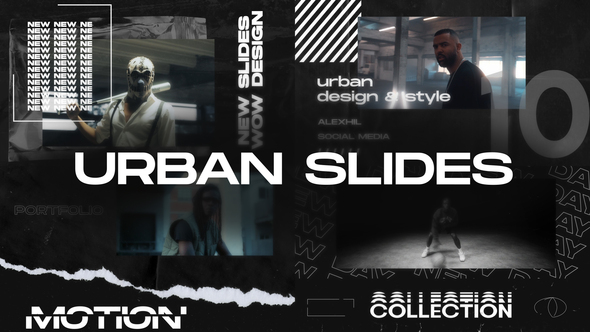 VideoHive Urban Slides Mogrt