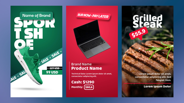 VideoHive Vertical Black Friday Opener Template | Product Promo Animations