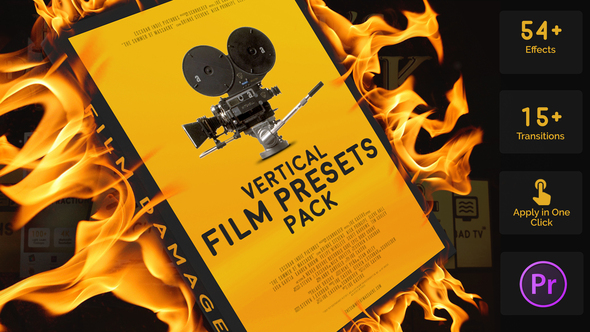 VideoHive Vertical Film Presets Pack for Premiere Pro