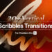 VideoHive Vertical Scribble Transitions 60611421