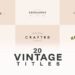 VideoHive Vintage Style Title Bundle 59676376