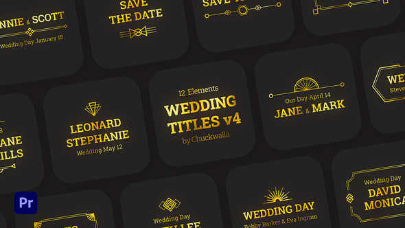 VideoHive Wedding Titles v4