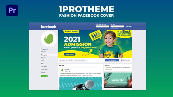 Videohive – Kids School Facebook Cover Animate Mogrt 08