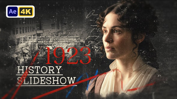 Videohive – Retro History Slideshow | History Intro