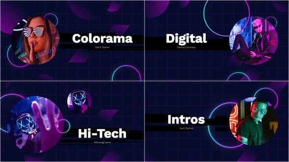 Videohive – Colorama – Glitch Opener // Premiere Pro