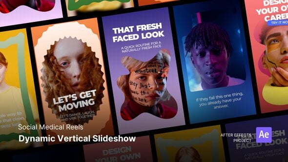 Videohive – Reels – Dynamic Vertical Slideshow