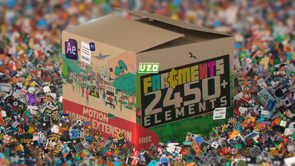 Videohive – Fragments | 2450+ Animated 2D Elements V2