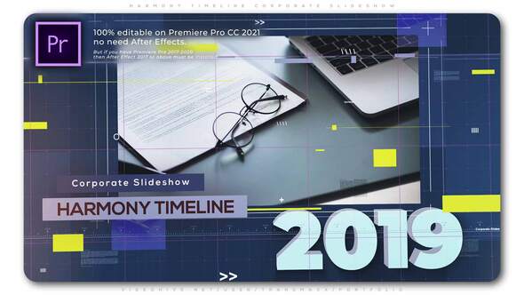 Videohive – Harmony Timeline Corporate Slideshow