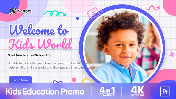 Videohive – Happy Kids Education Promo
