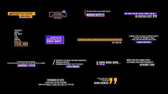 Videohive – 14 Stylish Corporate Titles