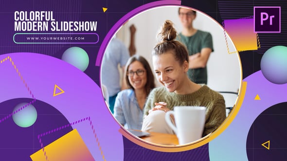 Videohive – Colorful Modern Slideshow