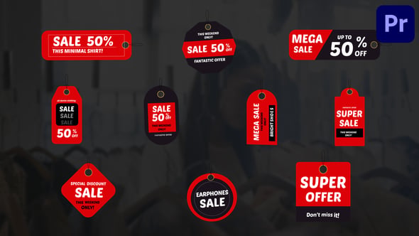 Videohive – Discount Sale Titles | Premiere Pro MOGRT