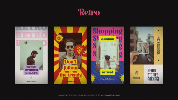 Videohive Stories – Retro