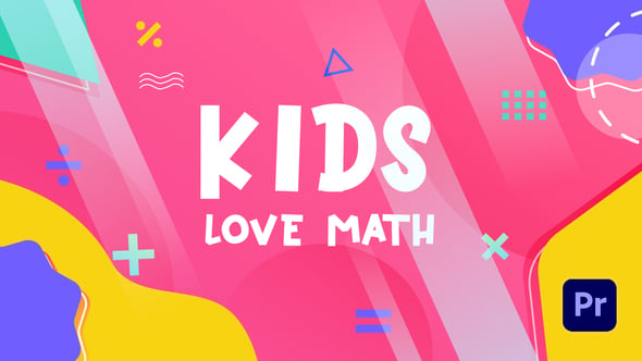 Videohive – Kids Love Math Slideshow | Premiere Pro MOGRT