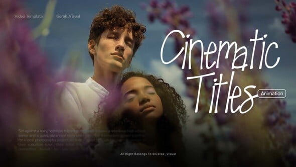 Videohive – Cinematic Titles 63205150
