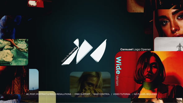Videohive – Carusel Logo Opener | Wide