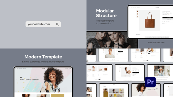Videohive – Website Presentation for Premiere Pro
