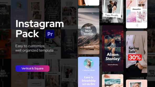 Videohive – Instagram Pack for Premiere Pro