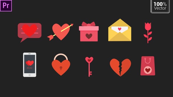 Videohive – Love Animated Icon