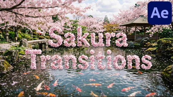 Videohive – Sakura Transitions for After Effects