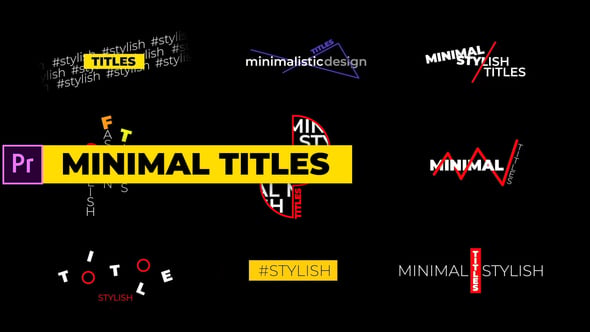 Videohive – Minimal Titles