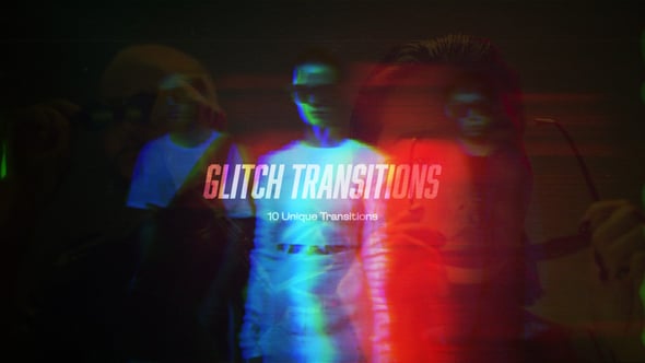 Videohive – Glitch Transitions 63142873