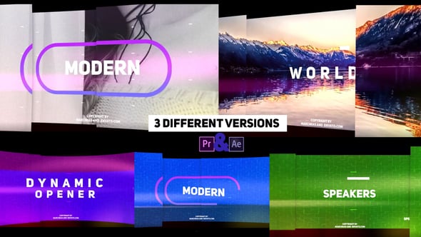 Videohive – Modern and Fast Dynamic Opener