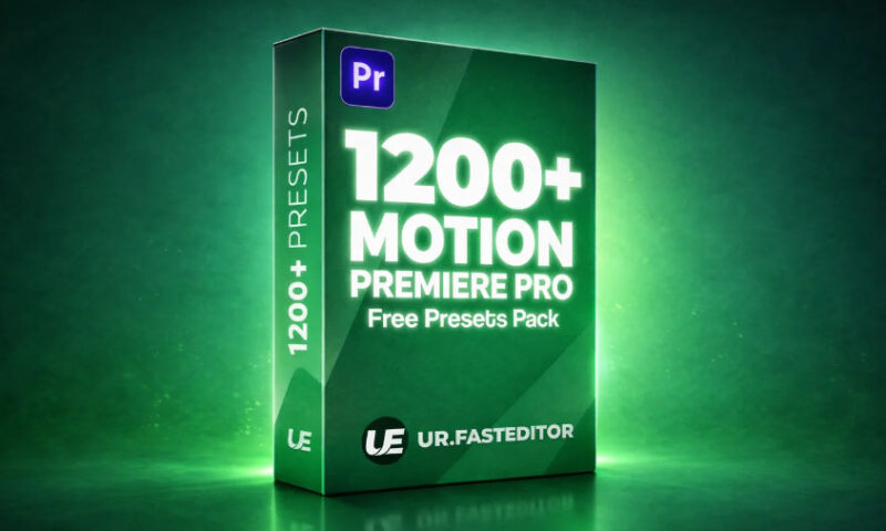 1200+ FREE Premiere Pro Motion Presets | Ultimate Editing Pack
