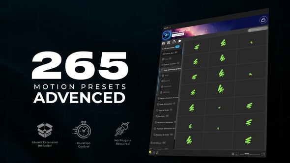Download Advanced Motion Animation Presets Videohive