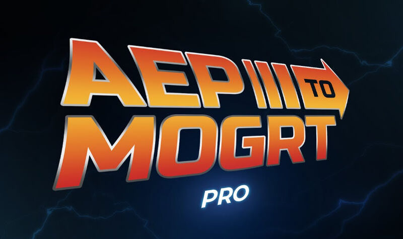 Aescripts Aep to Mogrt Pro v2.1.3 Free Download