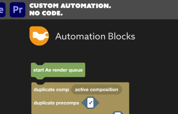 Aescripts Automation Blocks for After Effects v1.1.013
