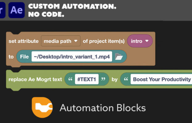 Aescripts Automation Blocks for Premiere Pro v1.1.013