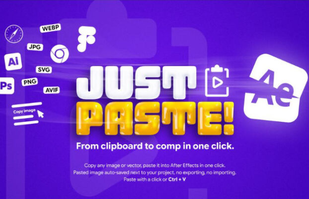 Aescripts JustPaste V1.0 Free Download