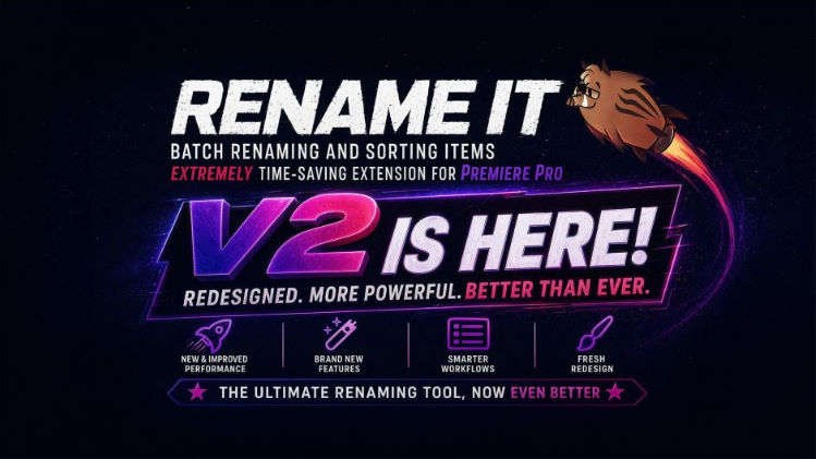 Aescripts Rename It! v2.0 Free Download