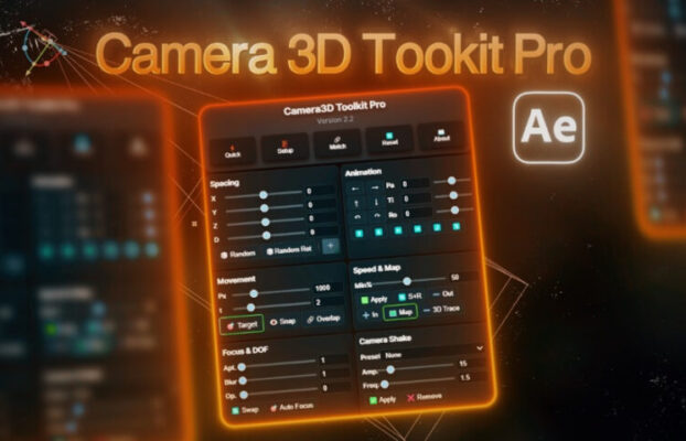 Camera3D Toolkit Pro v3.5 For After Effects