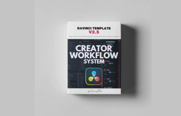 Cameron Radice DaVinci Resolve Template v2.5