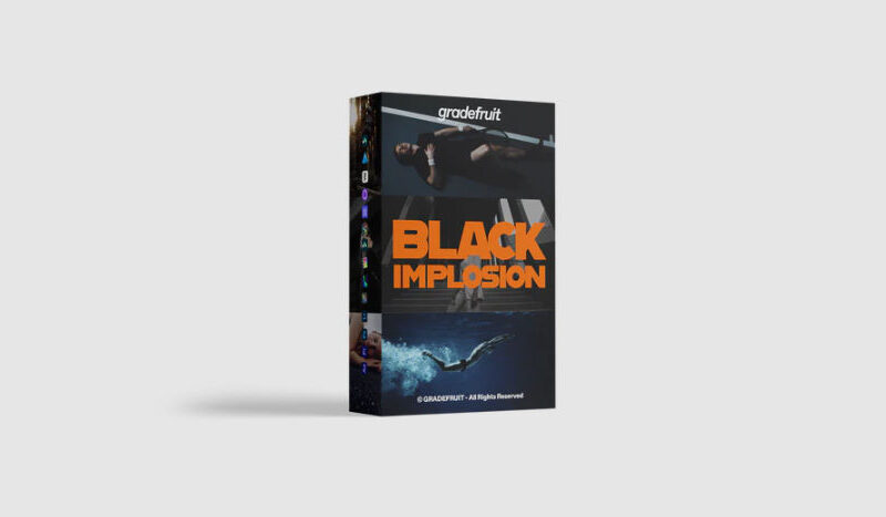 GradeFruit Black Implosion LUTs & LR Presets