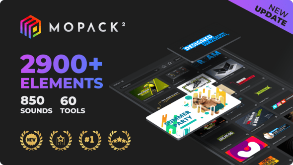 Videohive MoPack – Motion Graphics Pack V2