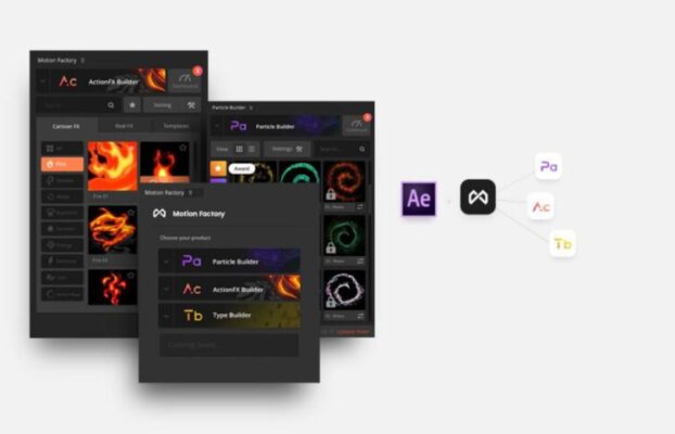 Motion Factory PIXFLOW Packs Collection 2026 Updates