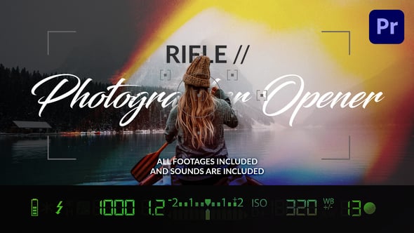 Videohive Rifle // Photographer Opener