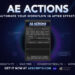 Aescripts AE Actions v1.0.8 for After Effects