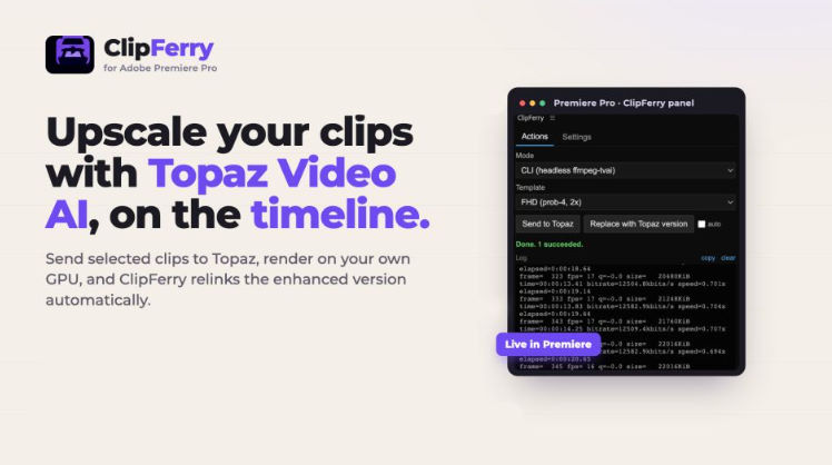 Aescripts ClipFerry v0.7.0 Free Download