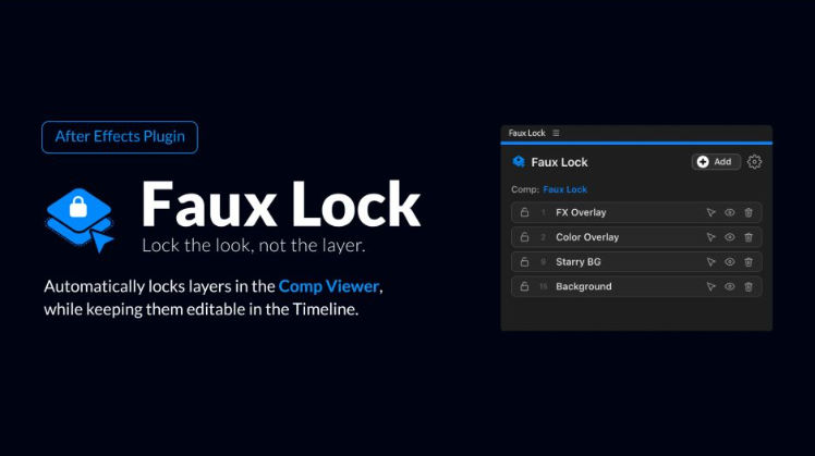 Aescripts Faux Lock V1.0.0