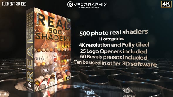 Videohive REAL shaders pack