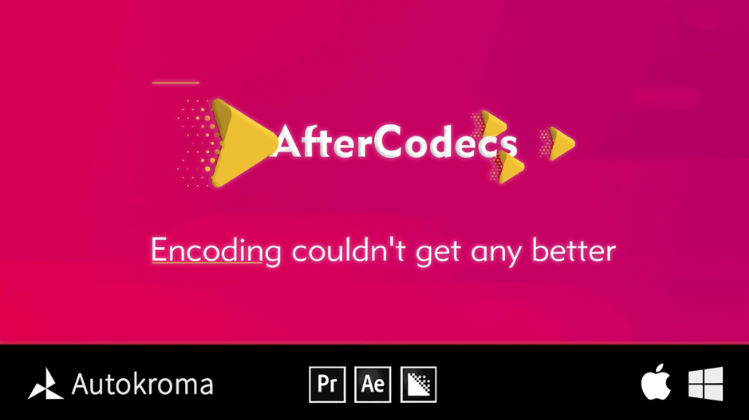 Aescripts AfterCodecs V1.12.2
