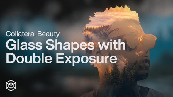 Videohive Collateral Beauty – Glass Shapes with Double Exposure
